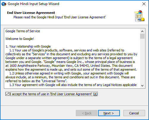 Google Hindi Typing Tool Download – Windows